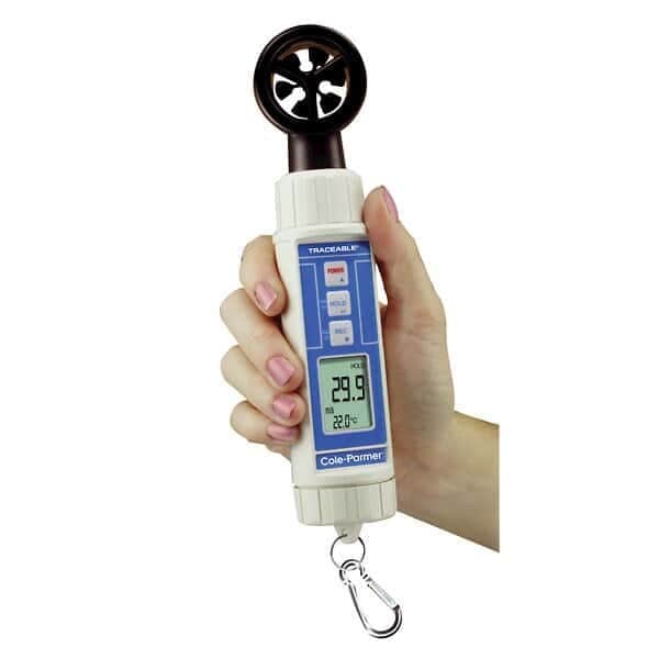 Traceable Vane Thermoanemometer/Hygromet
